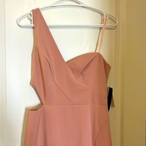 Brand New Aidan Mattox Side Slit Gown